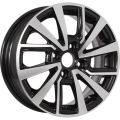 KDW KD1430 5,5x14 4x100 ET40 56,6 Black Front Polished