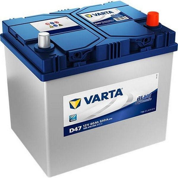 Varta Blue Dynamic 560410054 60А/ч-12V ст EN540 европейские обратная 232x173x225